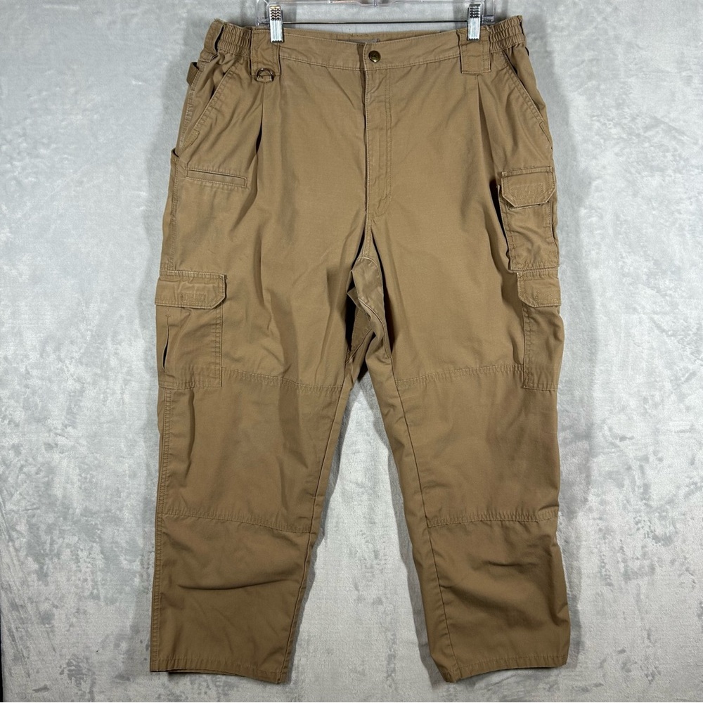 5.11 Tactical Pants Men's 42X30 Cargo Ripstop Beige Taclite Pro Outdoor Workwear